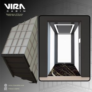 دکور کابین آسانسور vira011